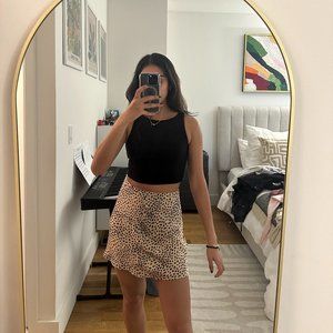 Princess Polly Leopard Print Skirt